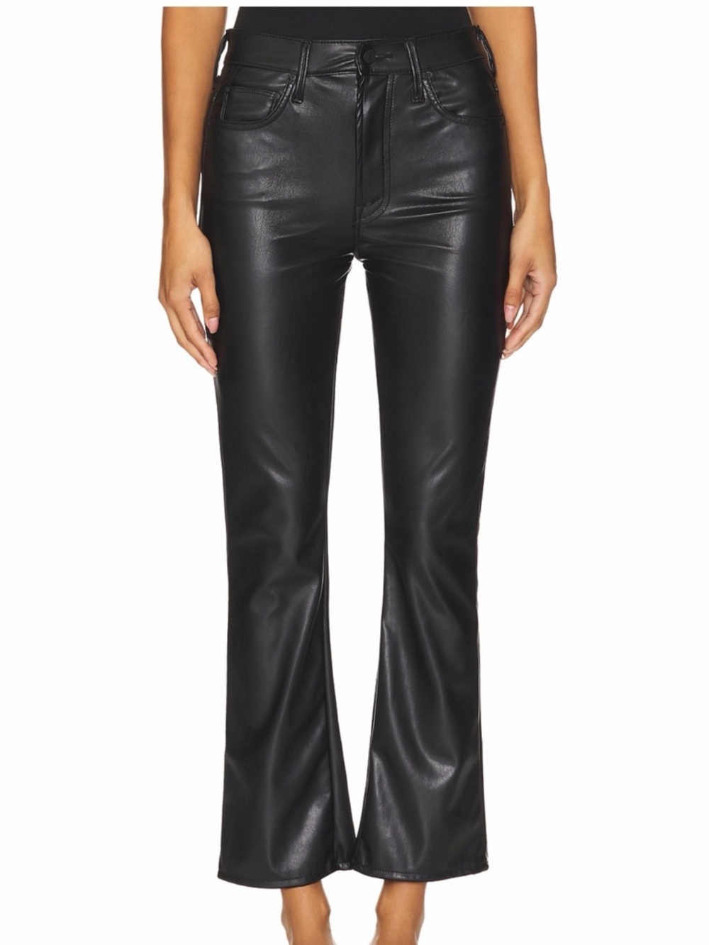 Mother Denim Insider leather pants.